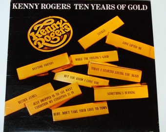 Kenny Rogers - Ten Years of Gold - "Lucille" - "Ruby, Don't Take Your Love to Town" - Liberty 1977 - Vinyl LP Record Album