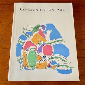 Communication Arts Magazine - May/June 1995 - Atlanta Art & Design - Ward Schumaker - Vintage Back Issues