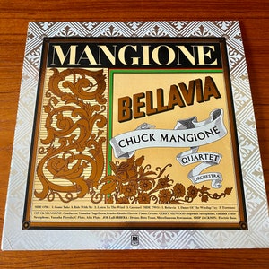 Bellavia - Chuck Mangione Quartet Orchestra - Trumpet - Smooth Jazz - Original A&M 1975 - Vintage Vinyl LP Record Album