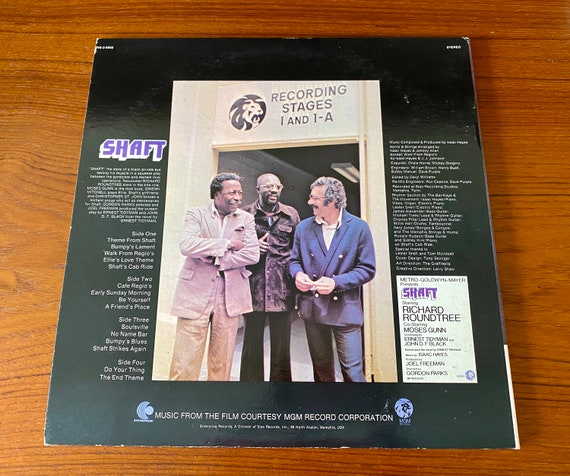Isaac Hayes - Shaft - Music From the Soundtrack - Enterprise 1971