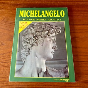 Vintage Michelangelo Art Book – Sculptor, Painter, Architect, Rome