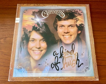 The Carpenters - A Kind of Hush - "Breaking Up Is Hard to Do" - Easy Listening - Original A&M 1976 - Vintage Vinyl Lp Record Album