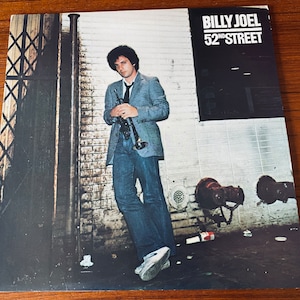 Billy Joel 52nd Street - &quot;Honesty&quot; - &quot;Rosalinda&#39;s Eyes&quot;  Jazz Rock - Original Columbia 1978 - Vintage Vinyl LP Record Album