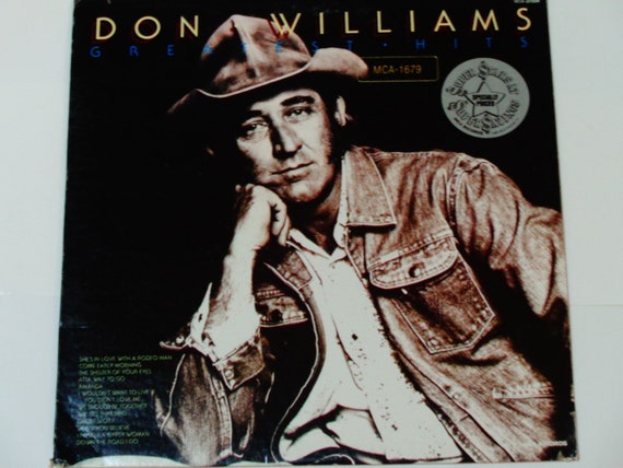 Don Williams Greatest Hits She S In Love With A Etsy