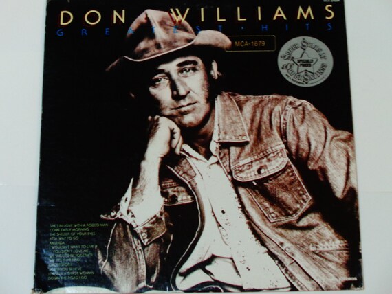 Don Williams Greatest Hits She S In Love With A Etsy