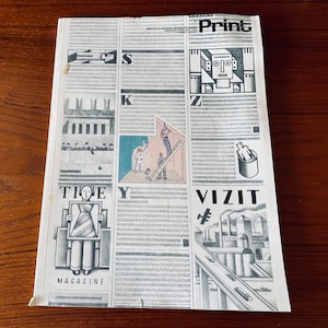 PRINT Graphic Design Magazine January/February 1983 - &quot;The New Illustration - Or Is It?&quot; - Vintage Back Issues