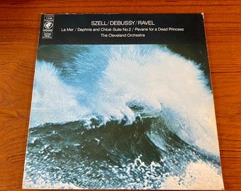 Szell / Debussy / Ravel - La Mer - The Cleveland Orchestra - Columbia Odyssey 1973 - Classical Vinyl LP Record Album