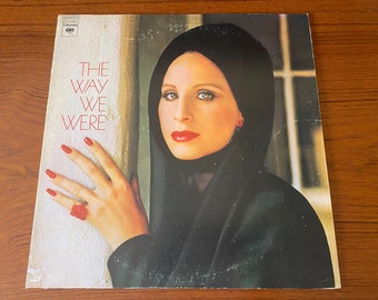 Barbra Streisand - The Way We Were  - "All in Love Is Fair" - Original Columbia 1974 - Vintage Vinyl LP Record Album