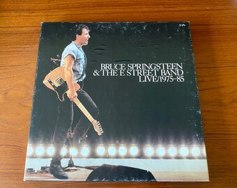 Bruce Springsteen & The E Street Band Live 1975-85 - 5 LP Boxed Set w/Booklet/Inner Sleeves - Canadian Pressing - Columbia 1986 - NM Vinyl