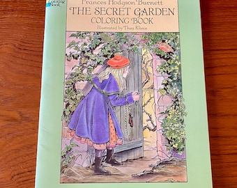 The Secret Garden Coloring Book: Vintage Dover Edition, 1993