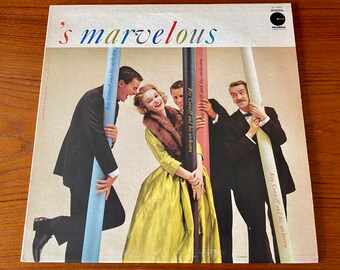 Ray Conniff & his Orchestra - 'S Marvelous - "The Way You Look Tonight" - Mid-Century - Columbia 1957 RE  - Vintage Vinyl LP Record Album