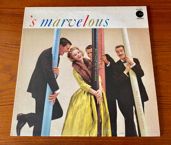 Ray Conniff 'S Marvelous Vinyl LP - 1957 Mid-century Columbia