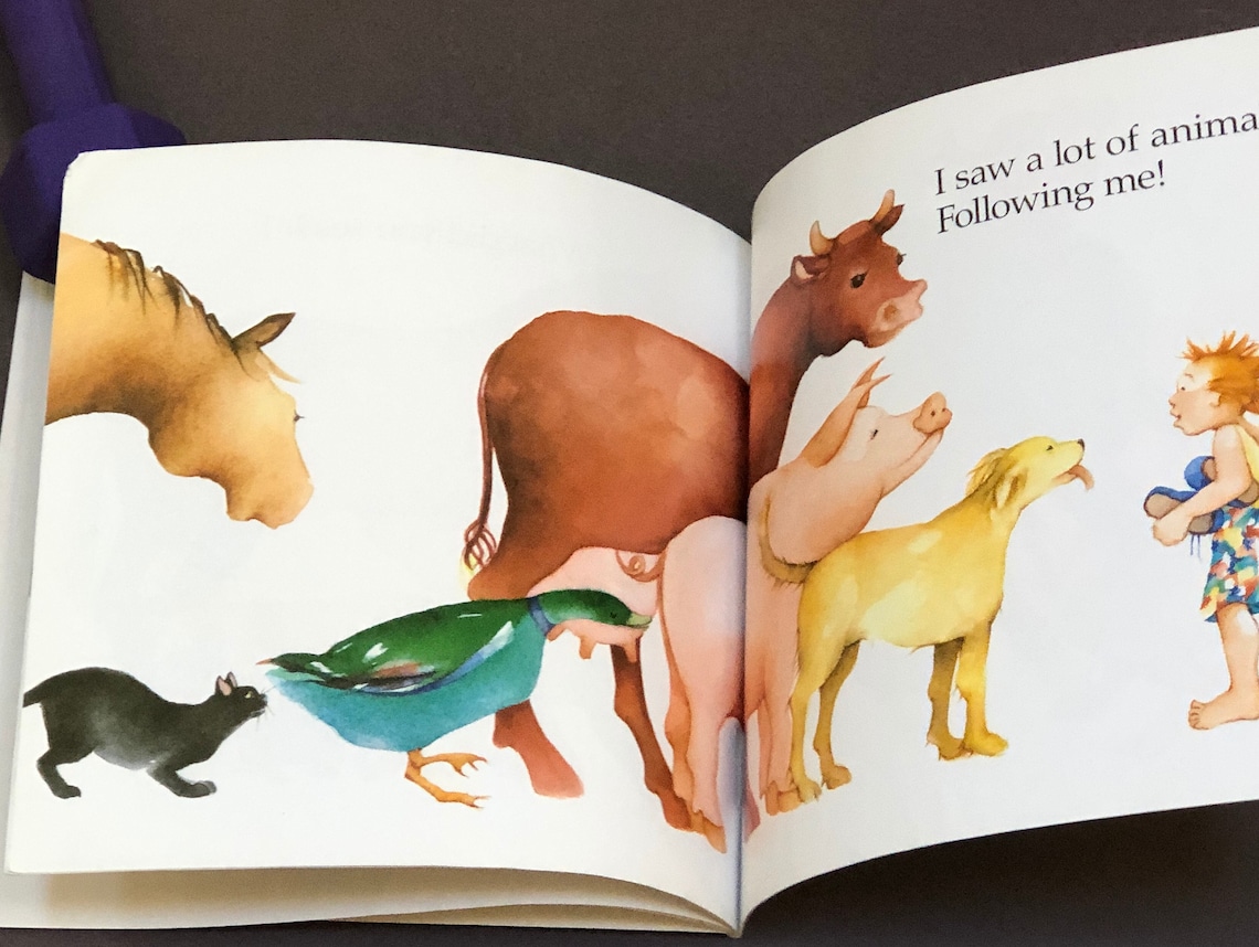 I Went Walking Sue Williams Julie Vivas Voyager Books | Etsy