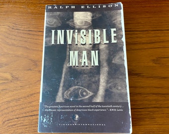 Invisible Man - Ralph Ellison - African American Experience - Vintage International Softcover Edition 1990 - Fiction Novel