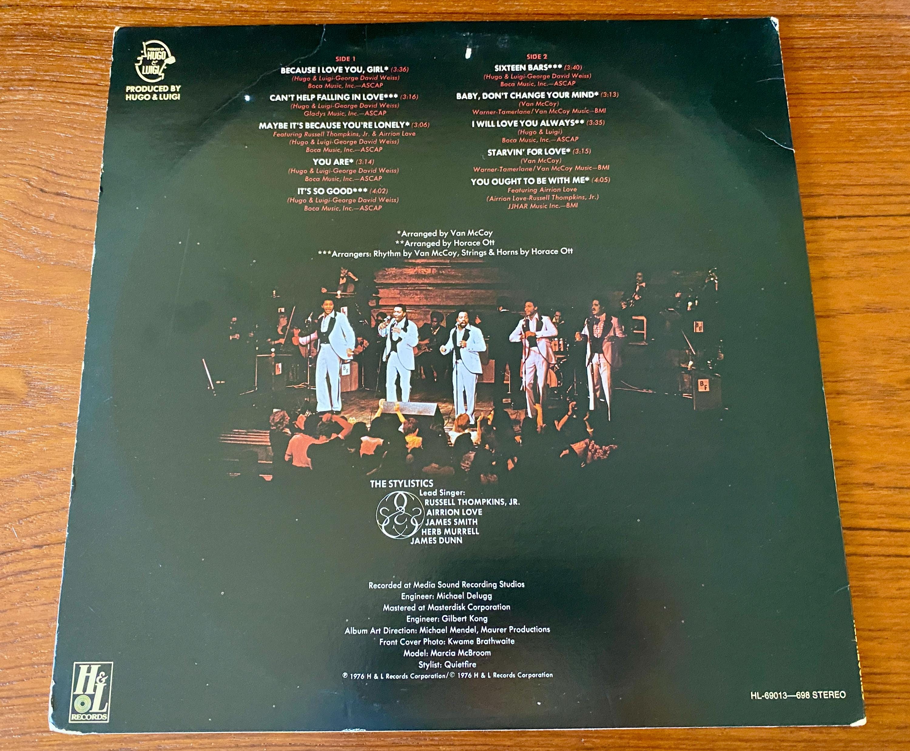 The Stylistics - Vinyl LP Record Album - Etsy