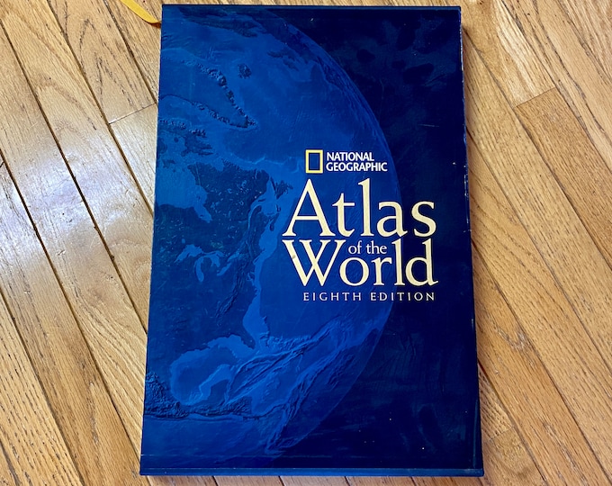 National Geographic Atlas of the World - Eighth Edition 2004 - Vintage ...