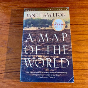 A Map of the World - Jane Hamilton - Anchor Books 1994 - American Novel - Vintage National Bestseller Softcover Book