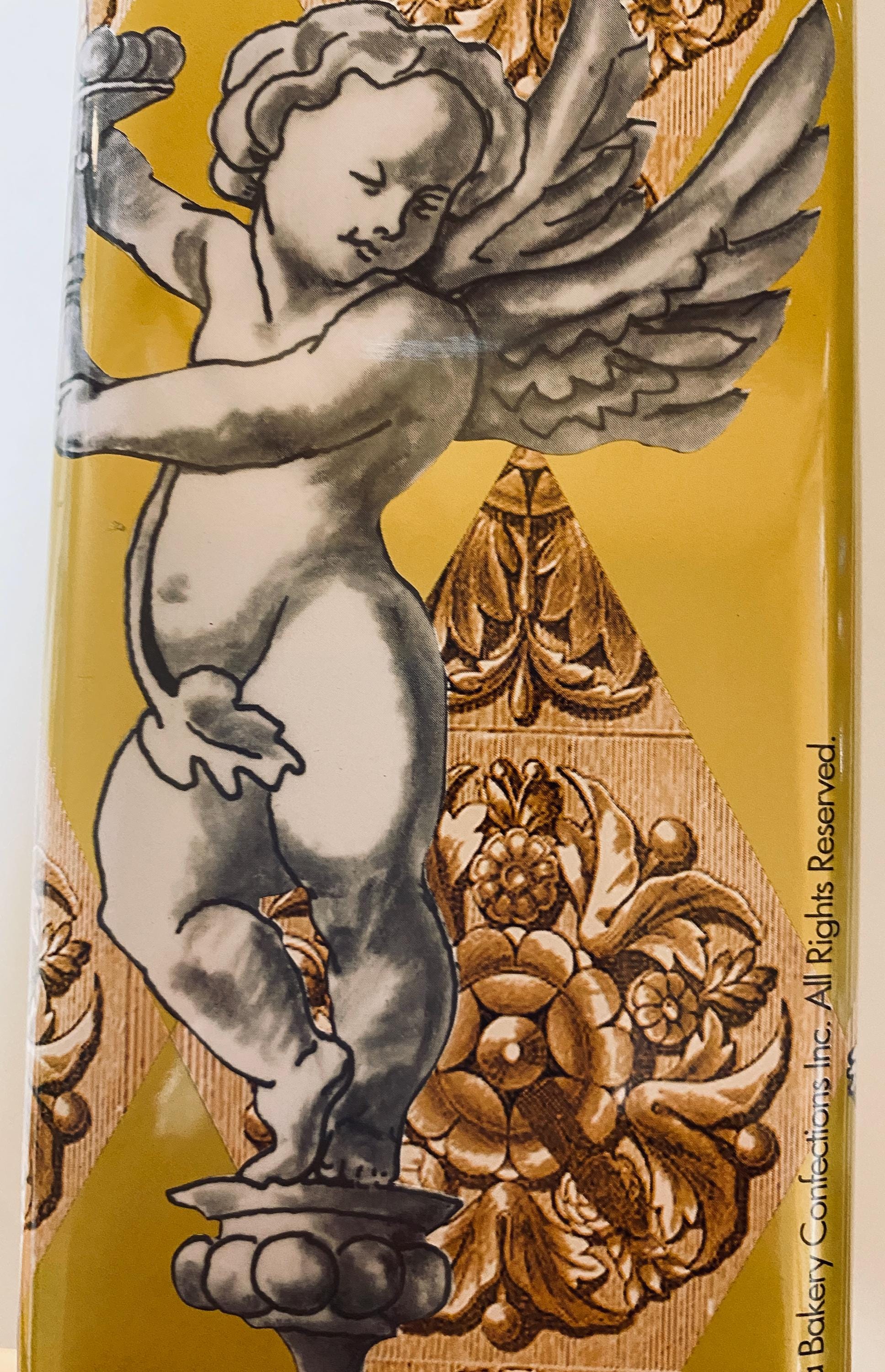Vintage La Tempesta Biscotti Tin: 1996 Renaissance Design, 71 Oz