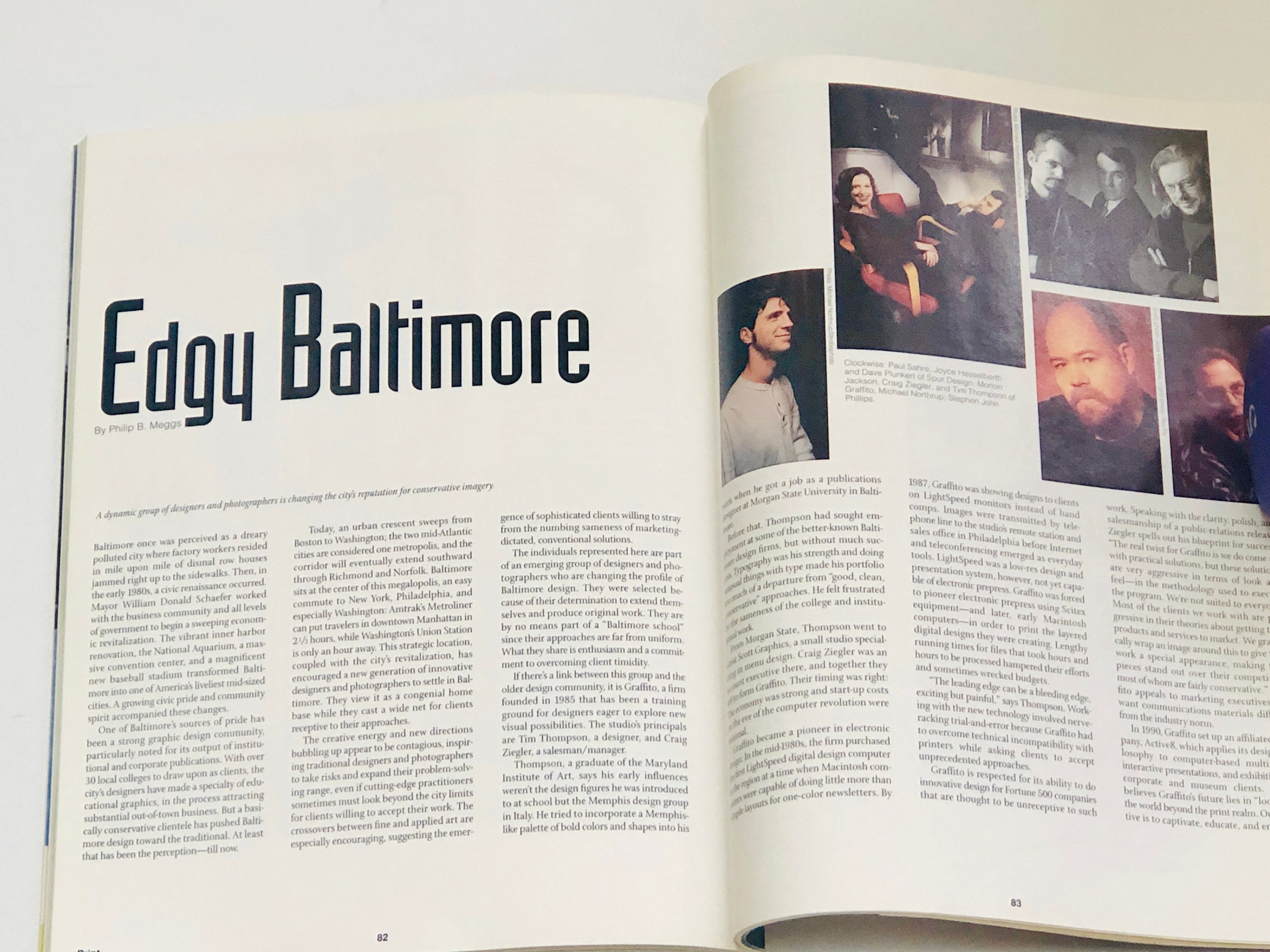 Above the Fold - Baltimore Magazine