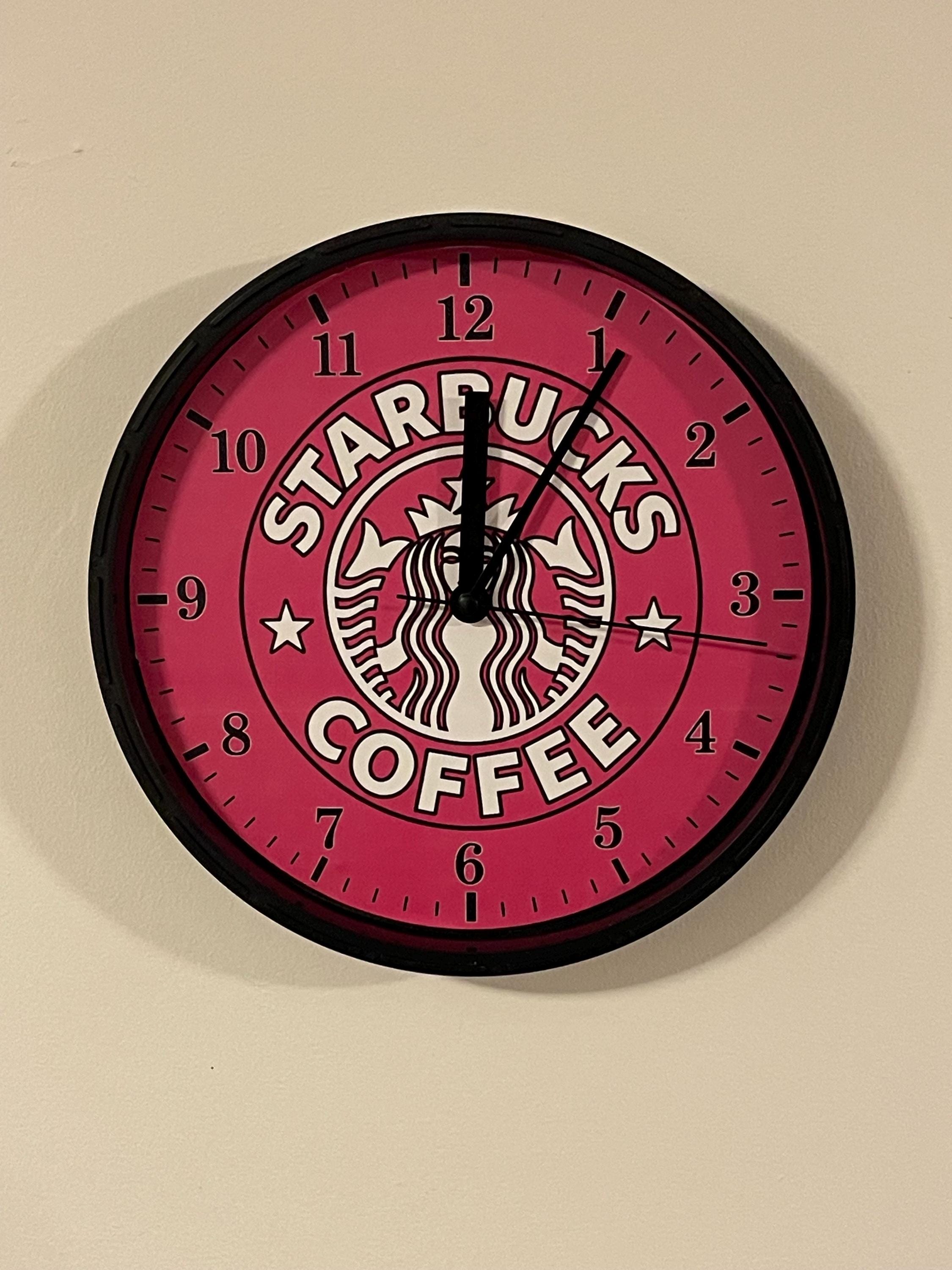 Starbucks Wall Clock - Etsy