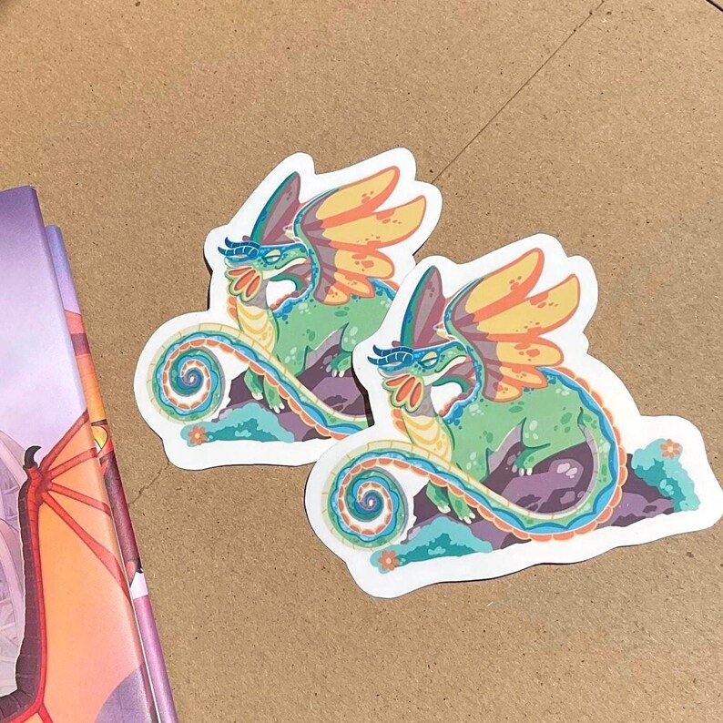 Adesivo in vinile Wings of Fire Glory immagine 2