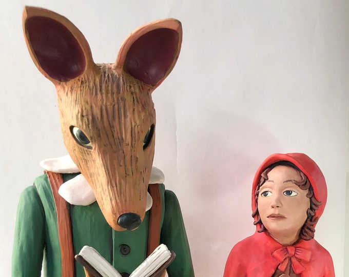 Wolf and Red RidingHood .