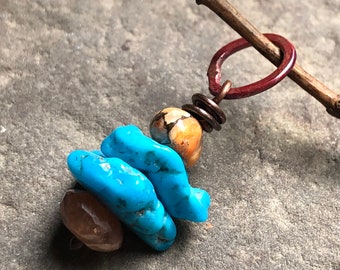 Ithaca peak turquoise pendant.