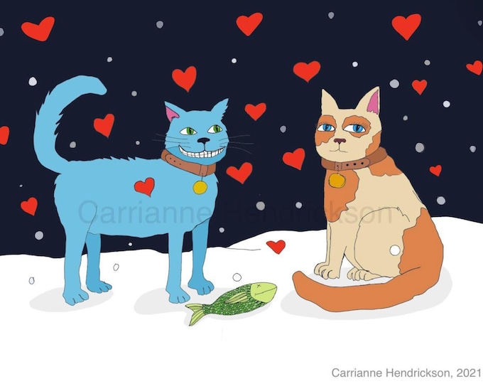 Signed Giclee unframed print by Carrianne l Hendrickson