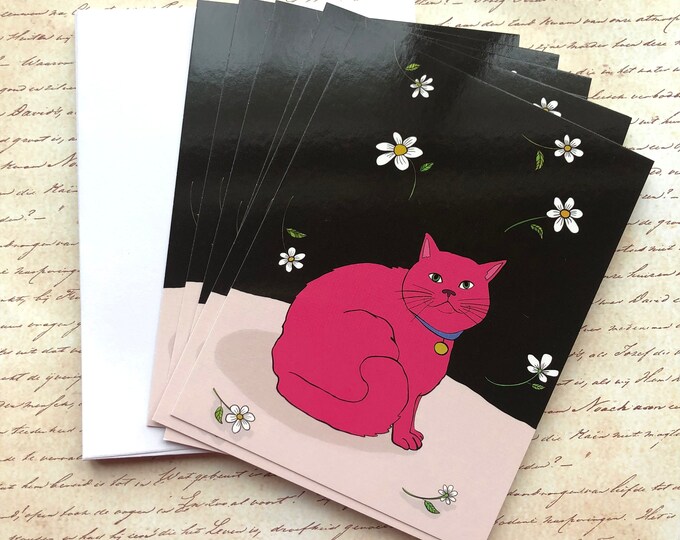 Cat note cards