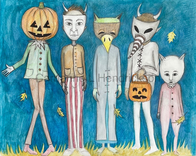 Signed Giclee unframed print by Carrianne Hendrickson
