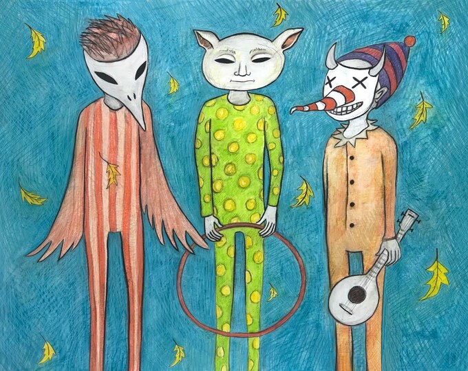 Signed Giclee unframed print by Carrianne Hendrickson