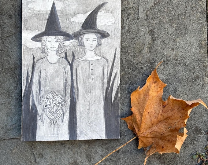 Witch drawing