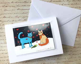 Aceo trading card, Tiny Giclee notecard.