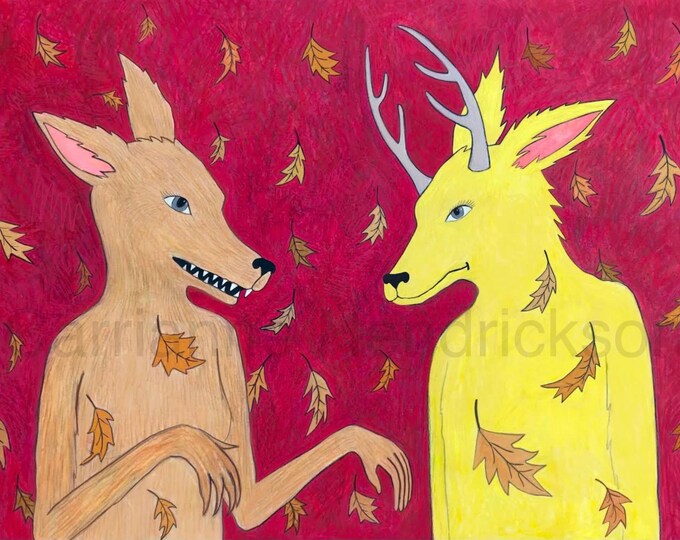 Signed Giclee unframed print by Carrianne Hendrickson