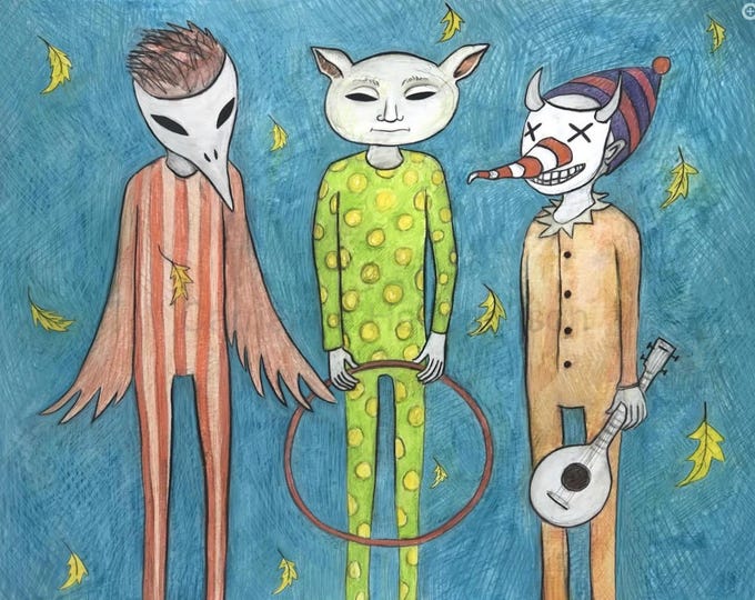 Signed Giclee unframed print by Carrianne Hendrickson