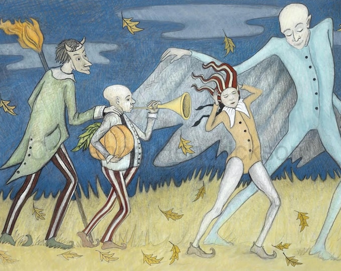 Signed Giclee unframed print by Carrianne l Hendrickson