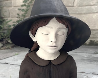 Figure study of witch child.