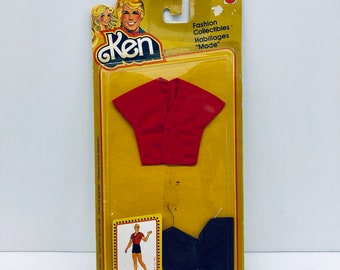 NOC 1980 Mattel Vintage Ken Doll Fashion Add Ons, Accessories Antique Alchemy