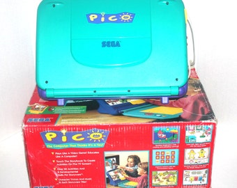 SEGA Pico, 1994 Vintage Video Game Console/Learning System, Vintage Toys, Antique Alchemy