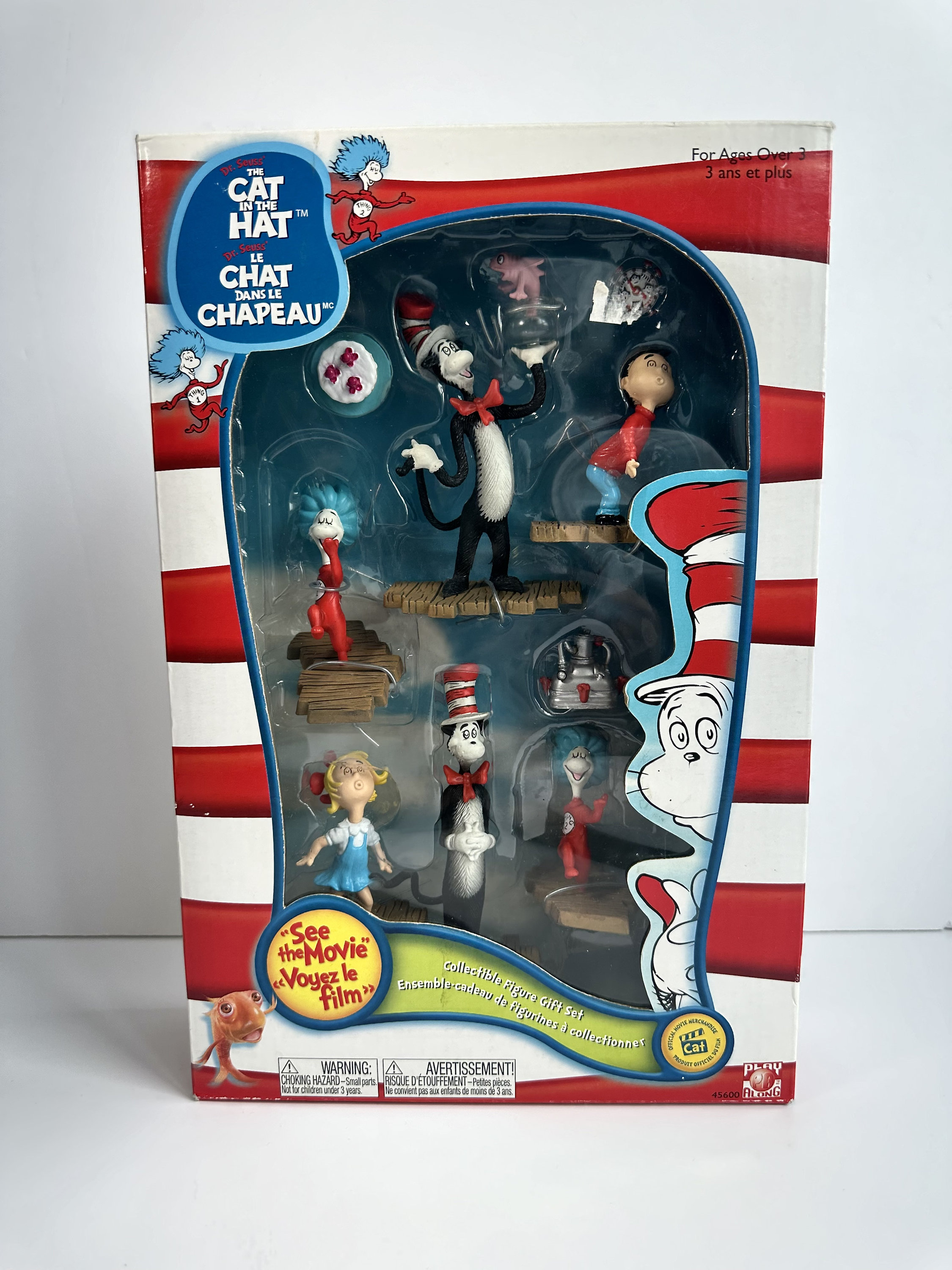 Cat in the best sale hat action figures