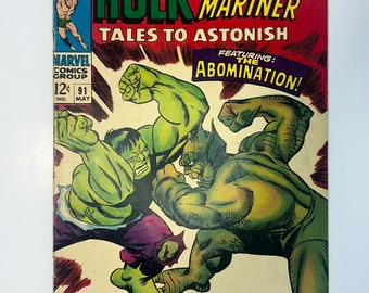 Tales To Astonish #91 The Incredible Hulk & Sub-Mariner VG-FN  1st Abomination Cover Appearance