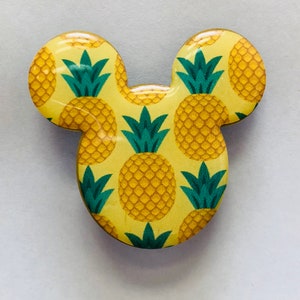 Mickey Head Pineapple Pin
