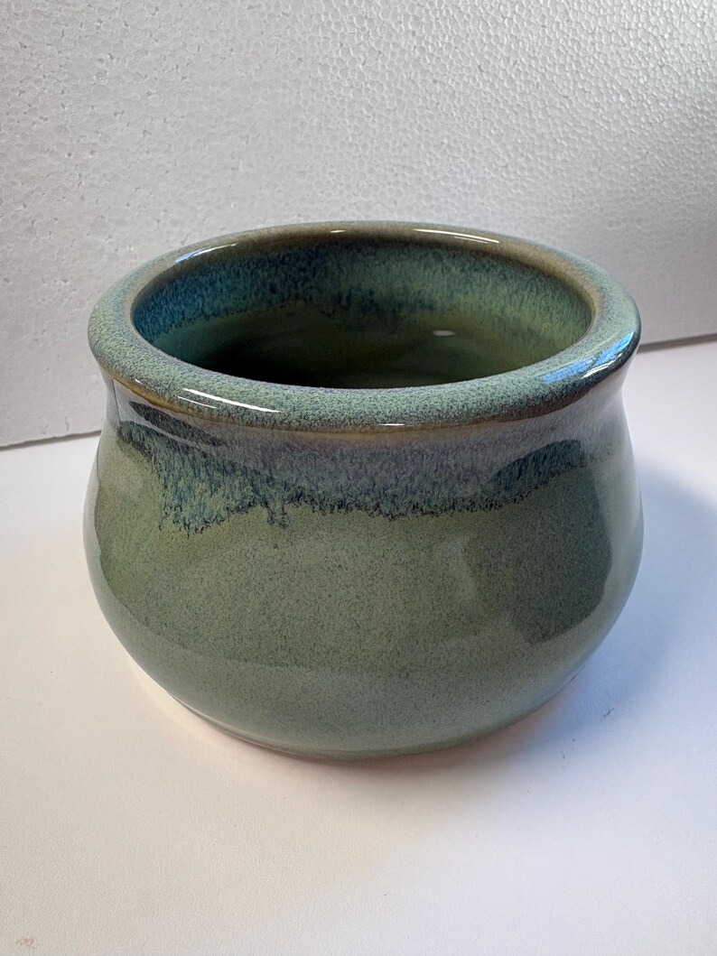 Medium Ceramic Spaniel Bowl/Bassett dog bowl, Lead-Free Glaze image 4