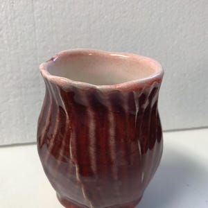 Ceramic tumbler made in my Michigan studio