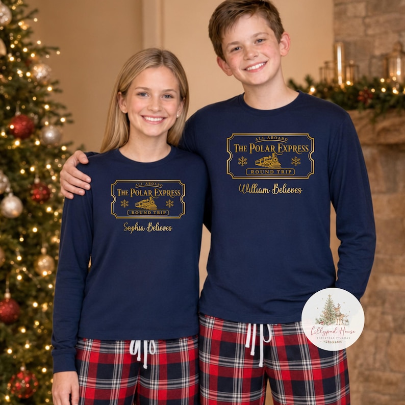 Matching family Christmas outfits