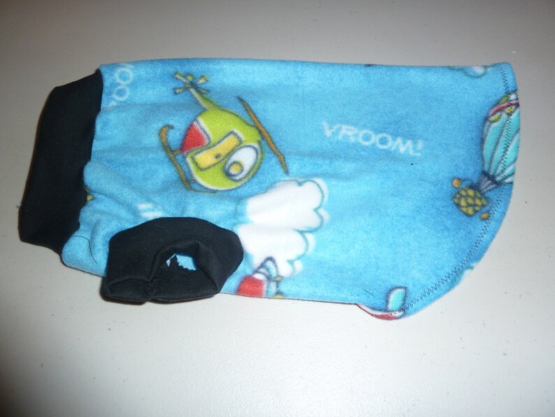 Vroom Winter Shirts Techno Nerd S M Patterns Include: Smurfs L Whimsical Fleece T-Shirts XS Doggy Jackets