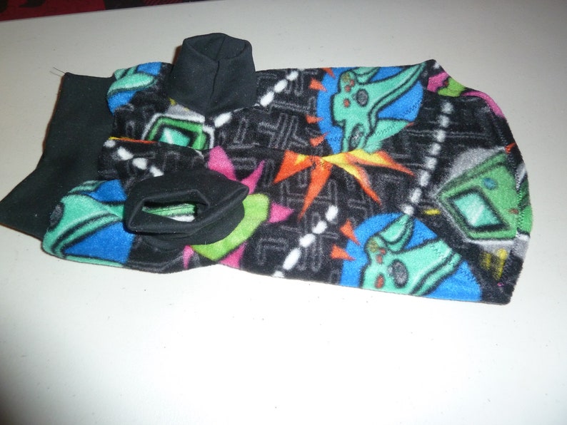 Vroom Winter Shirts Techno Nerd S M Patterns Include: Smurfs L Whimsical Fleece T-Shirts XS Doggy Jackets