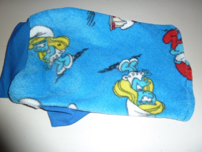 Vroom Winter Shirts Techno Nerd S M Patterns Include: Smurfs L Whimsical Fleece T-Shirts XS Doggy Jackets