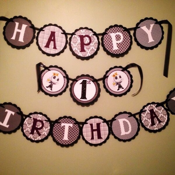 Jack Skellington Banner - Etsy