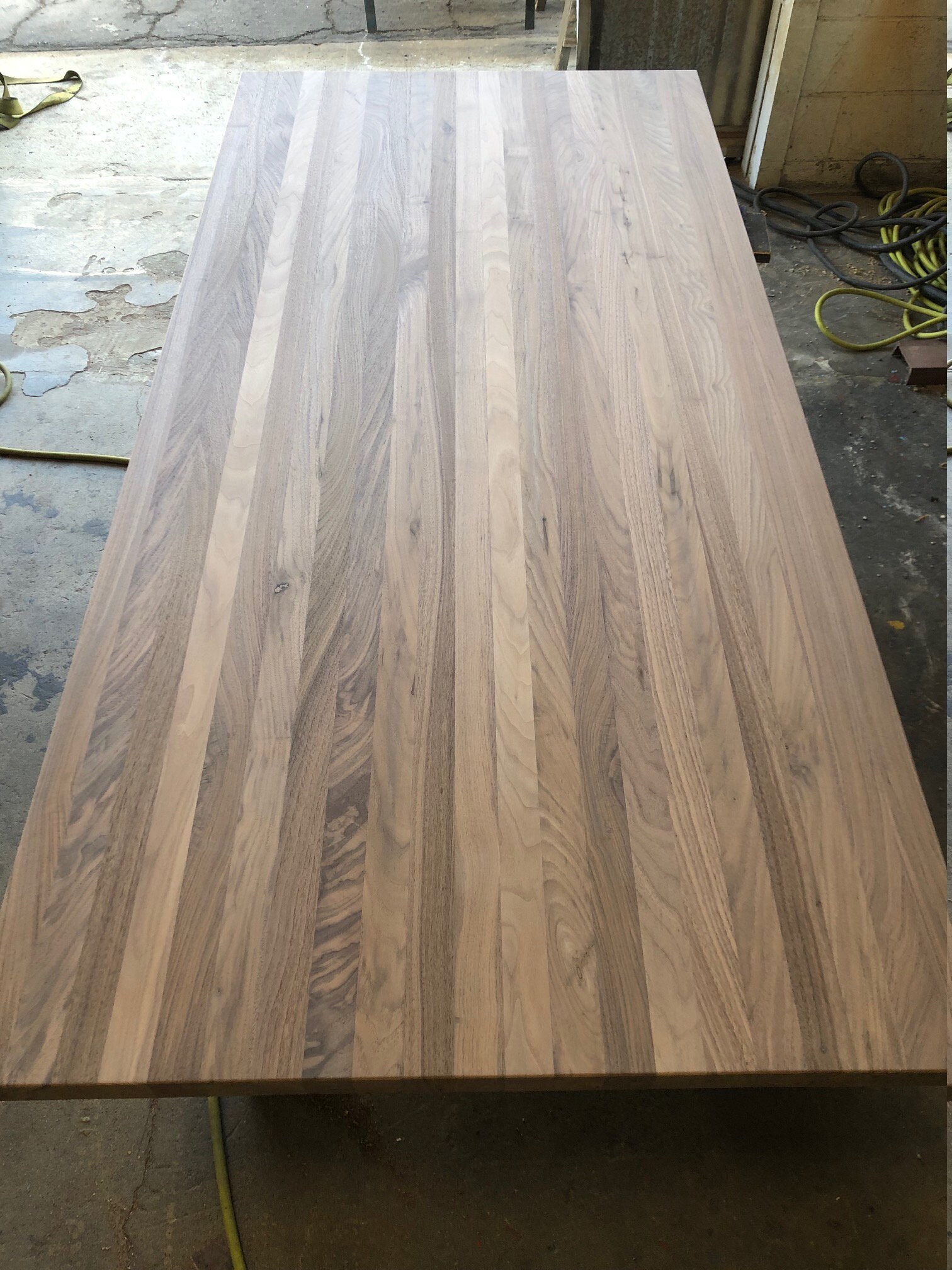 Custom Walnut Butcher Block Table Top Etsy